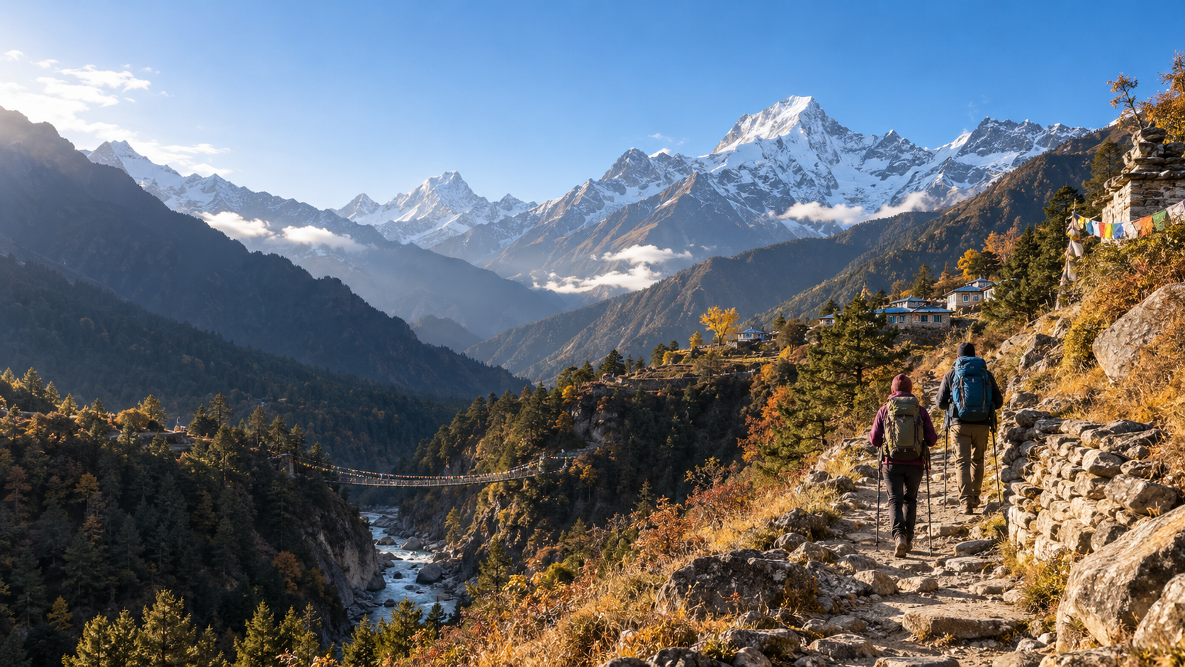 Trekking in Nepal in October and November 2026: Weather, Best Routes, Costs and Expert Tips
